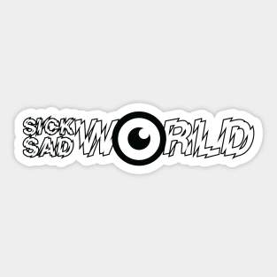 Sick Sad World logo Sticker